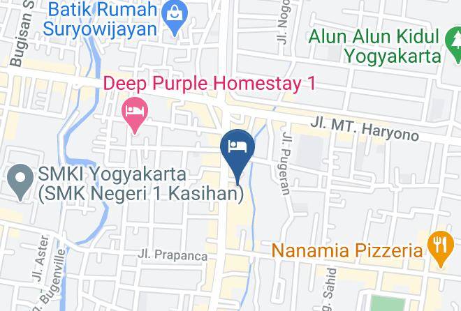 Kota Yogyakarta - Tasik Jogja Hotel Maps