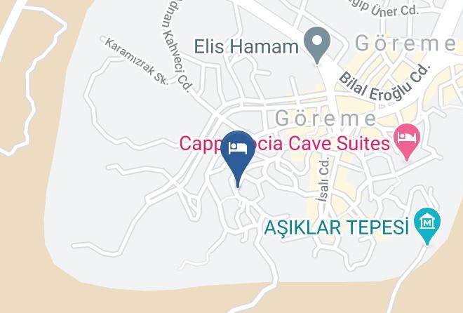 Goreme - Taskonak Hotel Maps