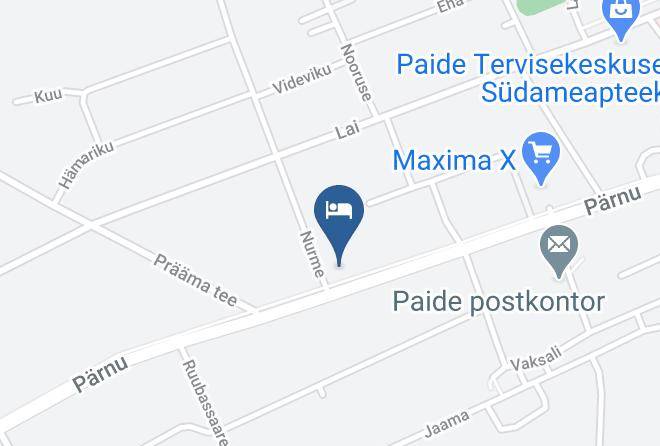 Paide Linn - Tass Kohvi B&b Maps