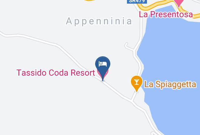 L Aquila - Tassido Coda Resort Maps