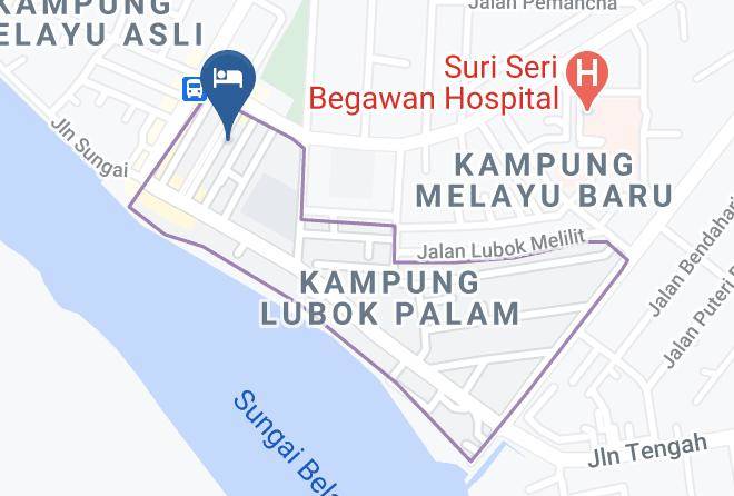 Kuala Belait - Tat Place Hotel Maps