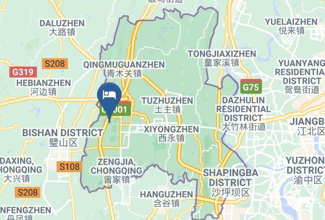 Shapingba District - Tata Fashion Business Hotel Maps