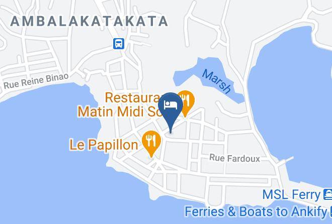 Nosy Be - Tata Hotel Maps