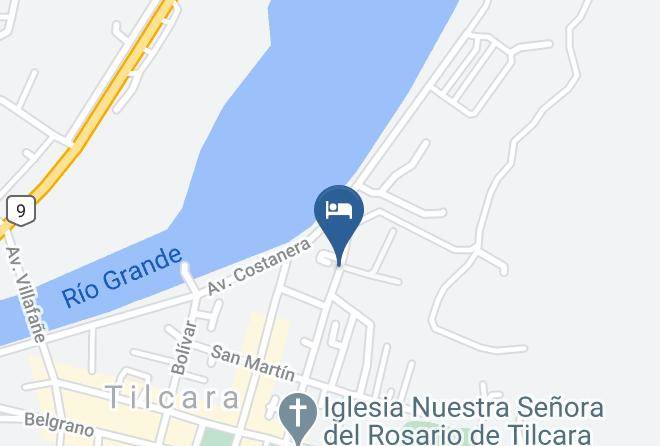 Tilcara - Tata Inti Hosteria Maps