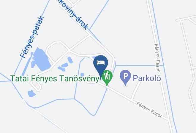 Tatai Fenyes Furdo Es Kemping Map