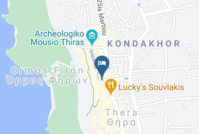 Thira - Tataki Hotel Maps