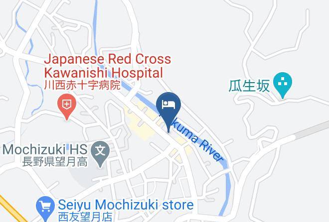 Saku City - Tateshina Mountain Cabin Maps