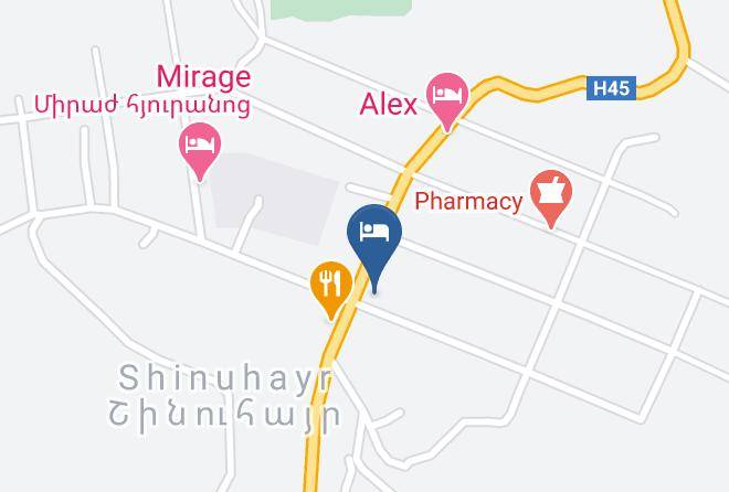 Tatev Shinuhayr Hotel Map