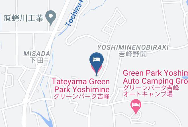 Tateyama Townnakaniikawa District - Tateyama Green Park Yoshimine Maps