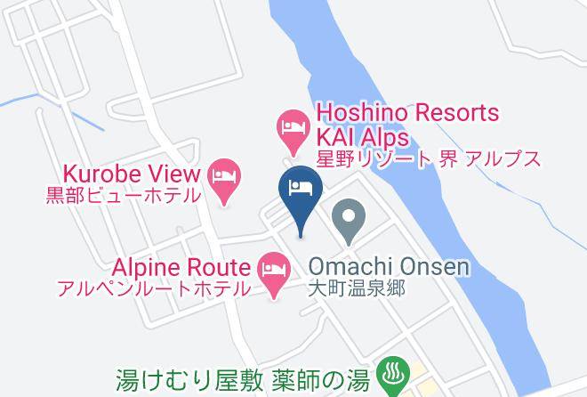 Omachi City - Tateyama Prince Hotel Maps