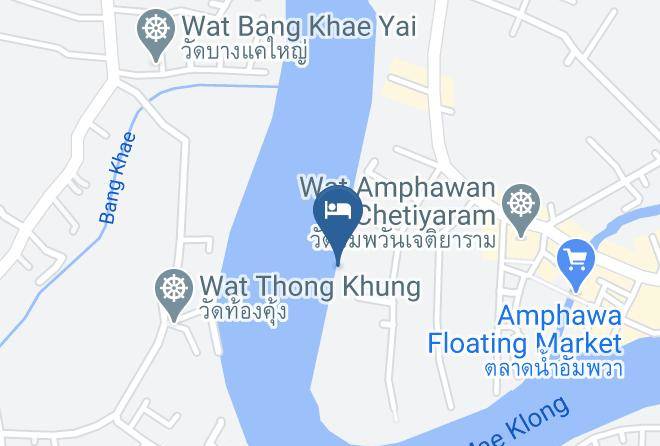 Amphoe Amphawa - Tathong Resort Maps