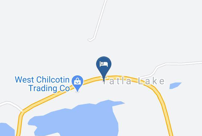 Tatla Lake Manor Motel Ltd Map
