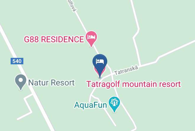 Kezmarok - Tatragolf Mountain Resort Maps