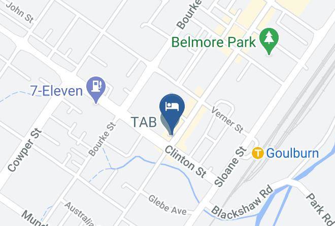 Goulburn Mulwaree - Tattersalls Hotel Maps
