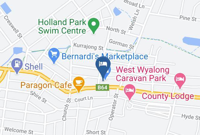Bland - Tattersalls Hotel West Wyalong Maps