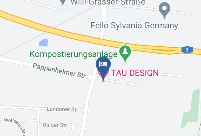 Erlangen - Tau Design Hotel Maps