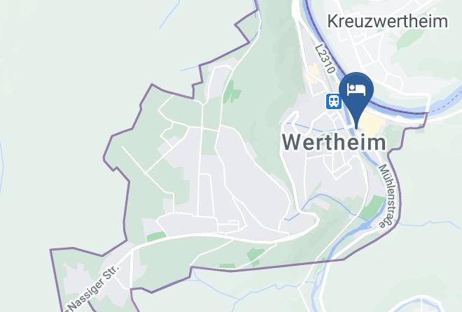 Main Tauber Kreis - Tauberhotel Kette Maps