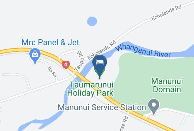 Ruapehu - Taumarunui Holiday Park Maps