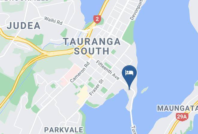 Tauranga - Tauranga Tourist Park Maps