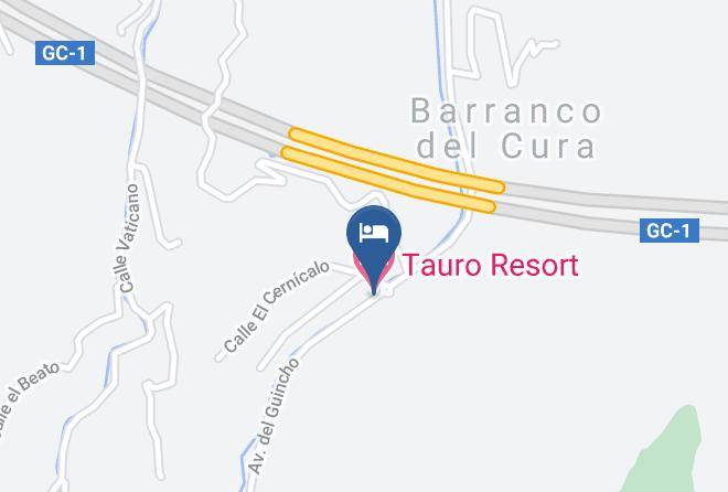 Las Palmas - Tauro Resort Maps