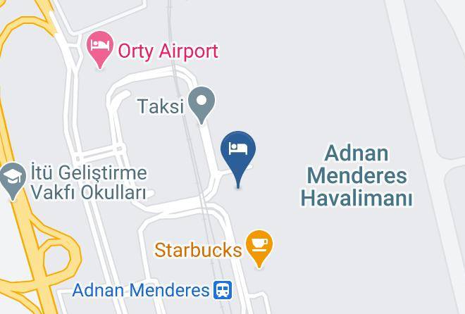 Gaziemir - Tav Airport Otel Maps
