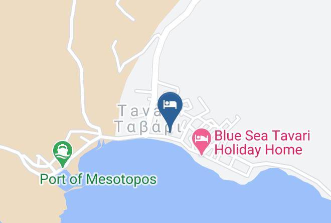 Tavari Beach Map