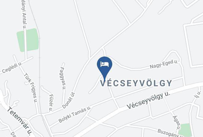 Eger - Tavaszi Vendeghaz Maps