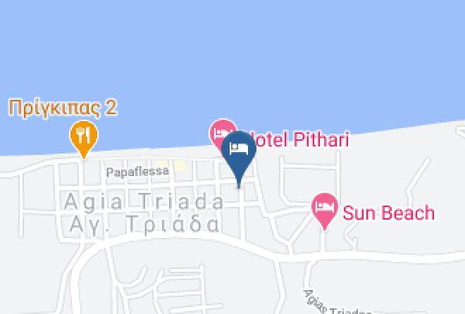 Taverna Hotel Anemos Map