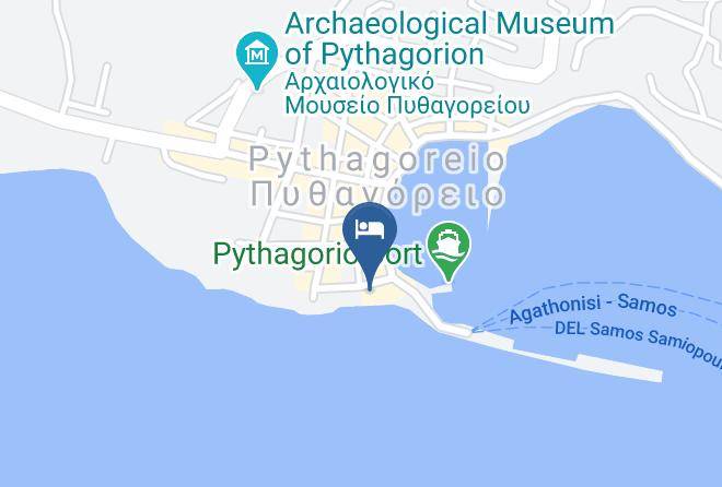 Samos - Taverne Tarzanas Maps