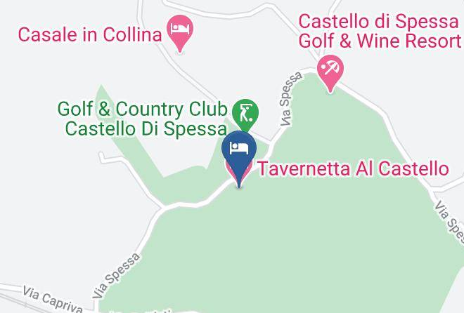 Gorizia - Tavernetta Al Castello Maps