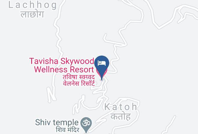Kandaghat - Tavisha Skywood Wellness Resort Maps