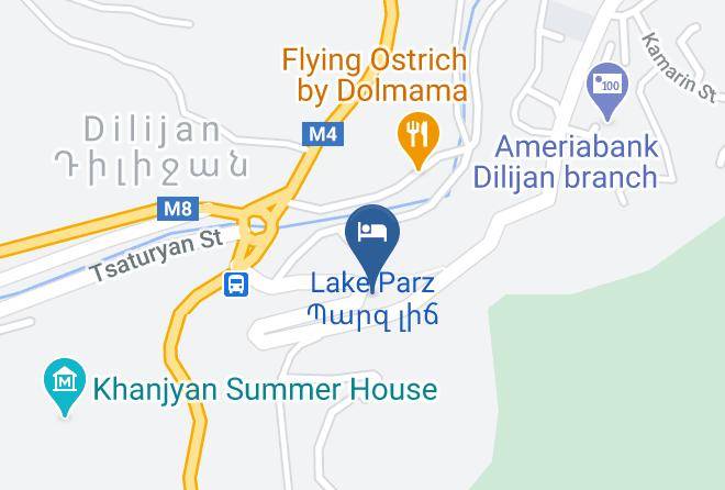 Dilijan - Tavush Hotel Maps