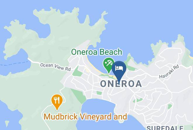 Waiheke Island - Tawa Lodge Waiheke Island Maps