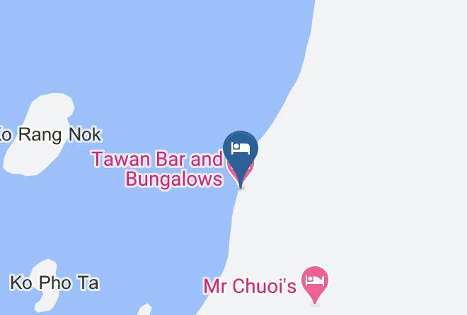 Amphoe Khura Buri - Tawan Bar And Bungalows Maps