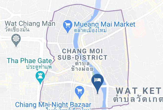 Amphoe Mueang Chiang Mai - Tawan Court Hotel Maps