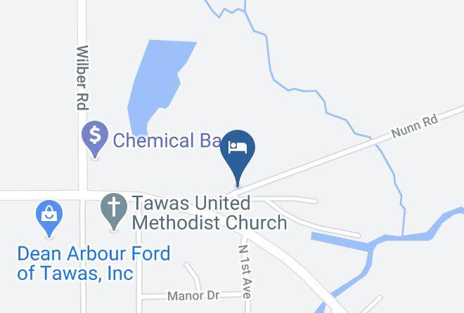 Iosco County - Tawas River Rv Park Maps