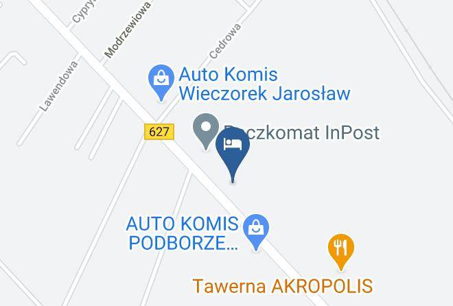 Ostrowski - Tawerna Akropolis Maps