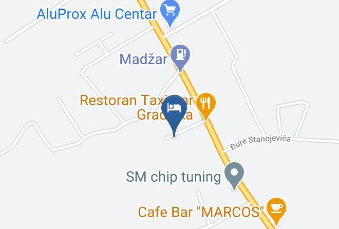 Banja Luka - Taxi Bar Maps