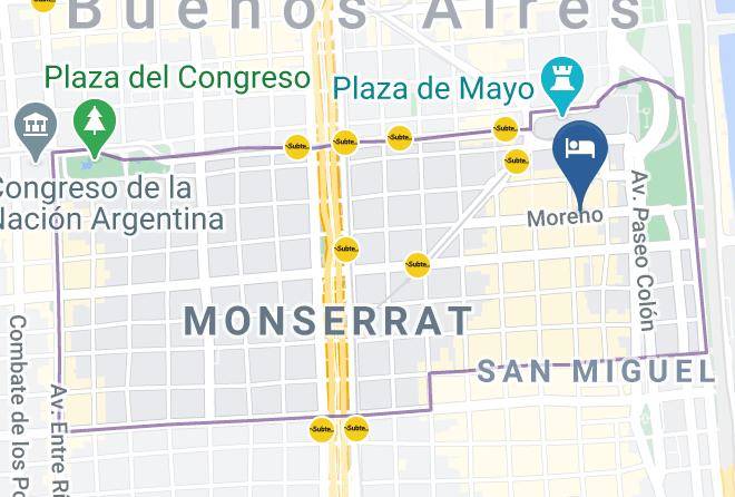 Autonomous City Of Buenos Aires - Tay Group Maps
