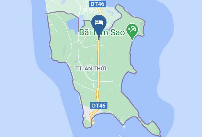 Phu Quc - Tay Tin Bungalow Maps