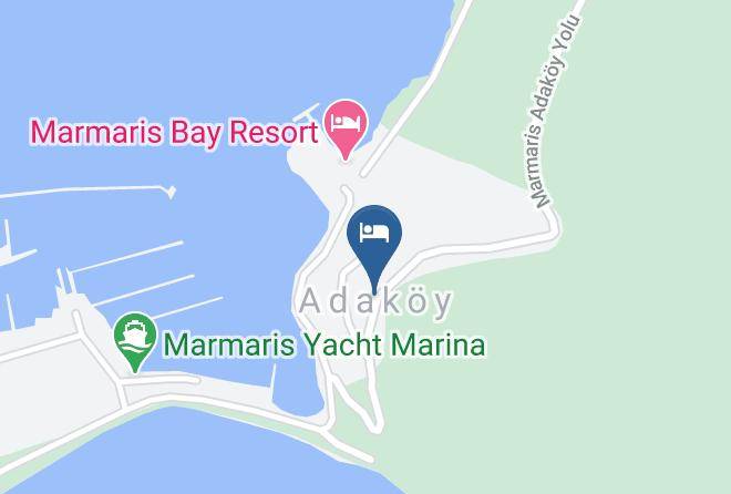 Marmaris - Tayfun Otel Marmaris Maps