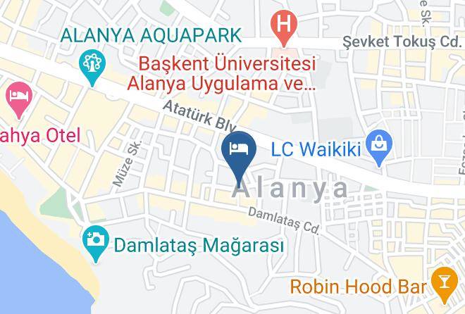 Alanya - Tayfun Pansiyon Maps