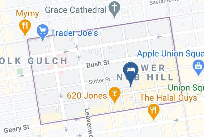 San Francisco - Taylor Hotel Maps