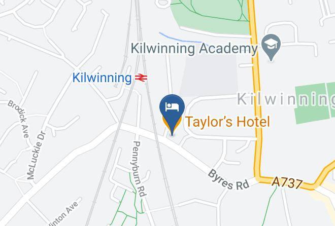 North Ayrshire - Taylors Hotel Maps
