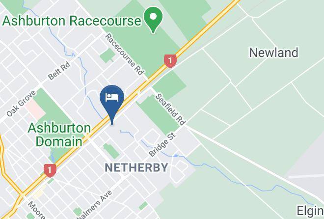 Ashburton - Taylors Motel Maps