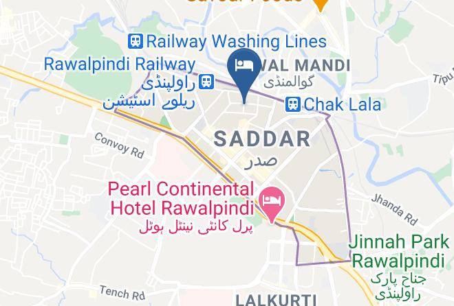 Islamabad - Tayyaba Hotel Maps