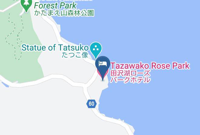 Semboku City - Tazawako Rose Park Hotel Maps
