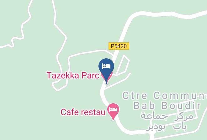 Fes Boulemane - Tazekka Parc Hotel Maps