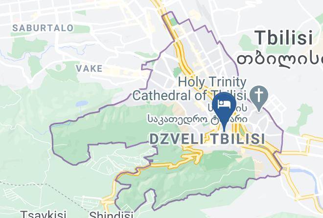 Tbilisi - Tbiliseli Hotel Maps