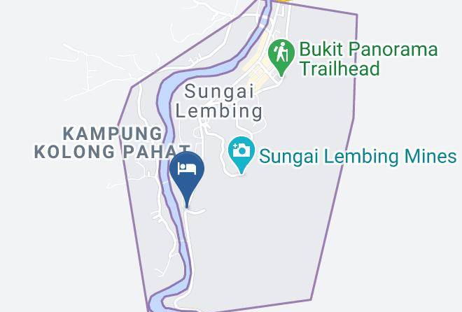 Kuantan District - T Box Sungai Lembing Pahang Dm Maps